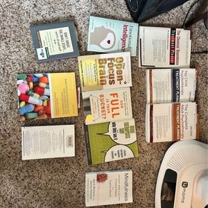 Assortment of psychology counseling books